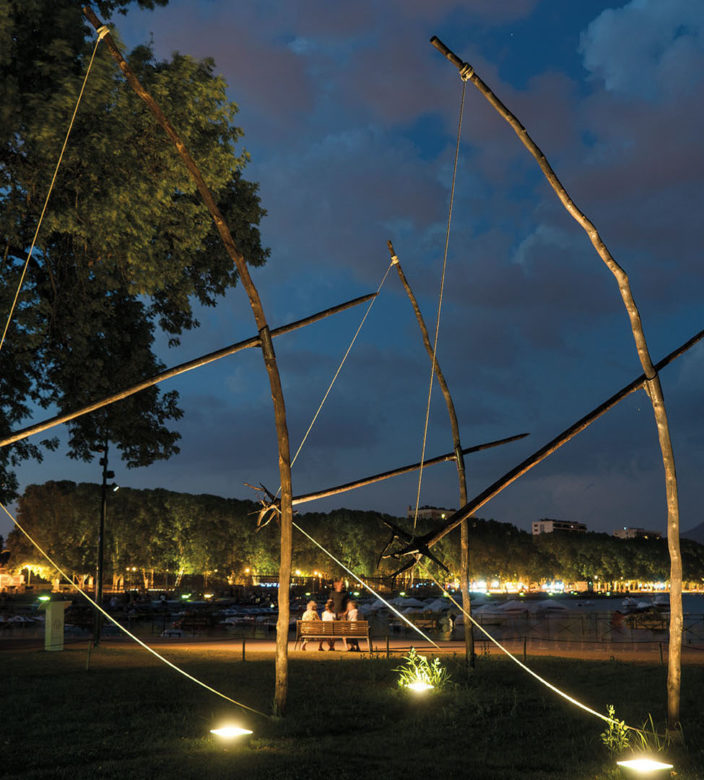 annecy paysages 2019 flèche arc bob verschueren